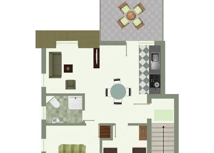 Strandhaus 7 Dg Апартаменты